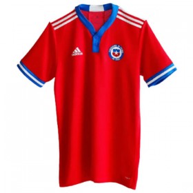 Camisolas de futebol Chile Equipamento Principal 2021 Manga Curta